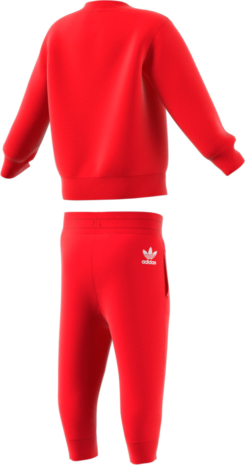 Adidas Originals Crew set joggedress r d Lillefot